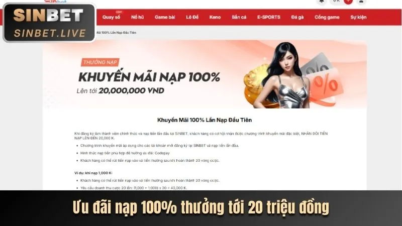 Ưu đãi chào mừng thành viên mới gacam67